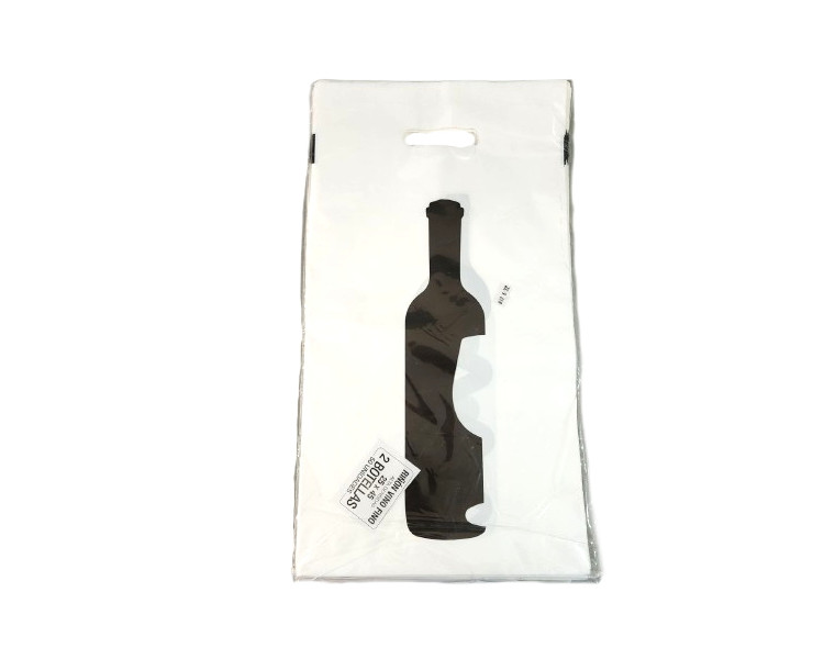 BOLSAS C TROQUEL IMP - VINO 2 BOT- 25X45 (X50)