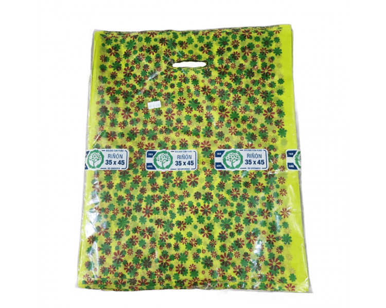 BOLSAS C TROQUEL IMPRESAS 35 X 45 AD( X 50 )