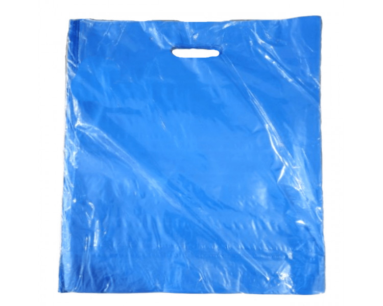 BOLSA TROQUEL AD ECO LISA 50X60 AZUL FRANCIA (X50)