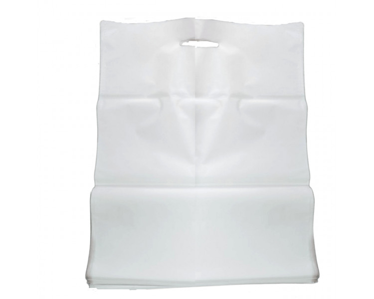 BOLSA TROQUEL AD ECO LISA 50X60 BLANCA (X50)