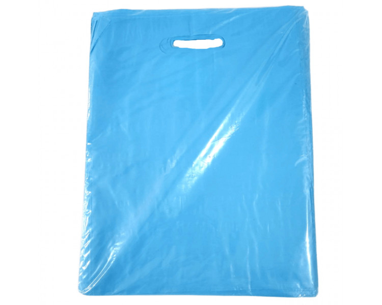 BOLSA TROQUEL AD ECO LISA 50X60 CELESTE (X50)