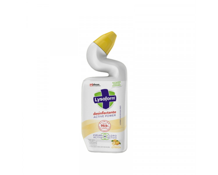 LYSOFORM LIMP. INODOROS ACTIVE POWER CITRICO X 500CC - 668-314907