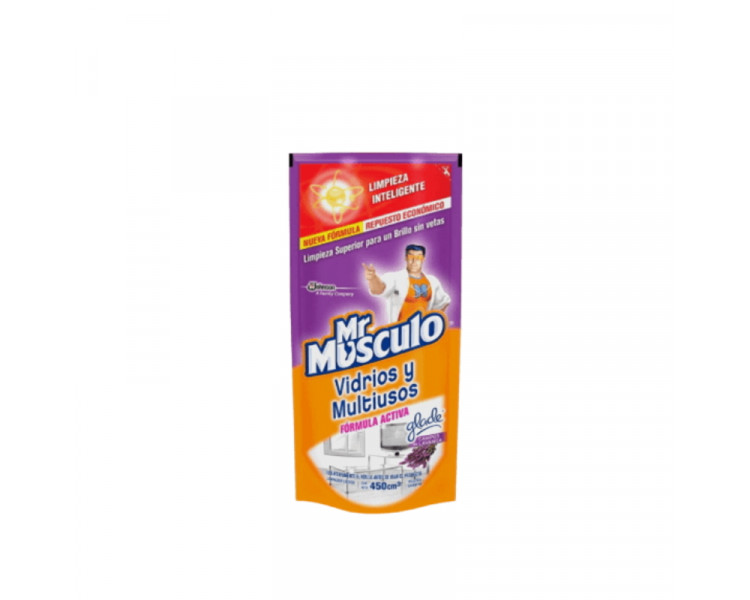 MR. MUSCULO VIDRIO Y MULT DOY PACK REP. LAVANDA X450CC - 780