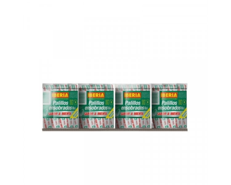 PALILLOS ENSOBRADOS IBERIA X 80U. COD. 0207