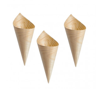 CONO BAMBU 18 CM ( X50U.)