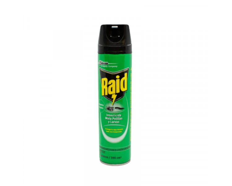 INSECT RAID VERDE POLILLAS Y LARVAS X 390CC - 953