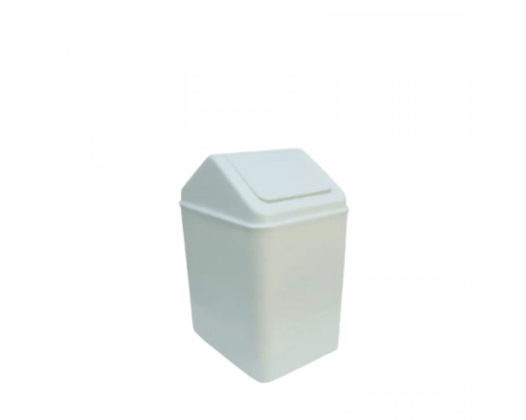 CESTO C/TAPA VAI VEN X 12LTS.BLANCO ( THM)
