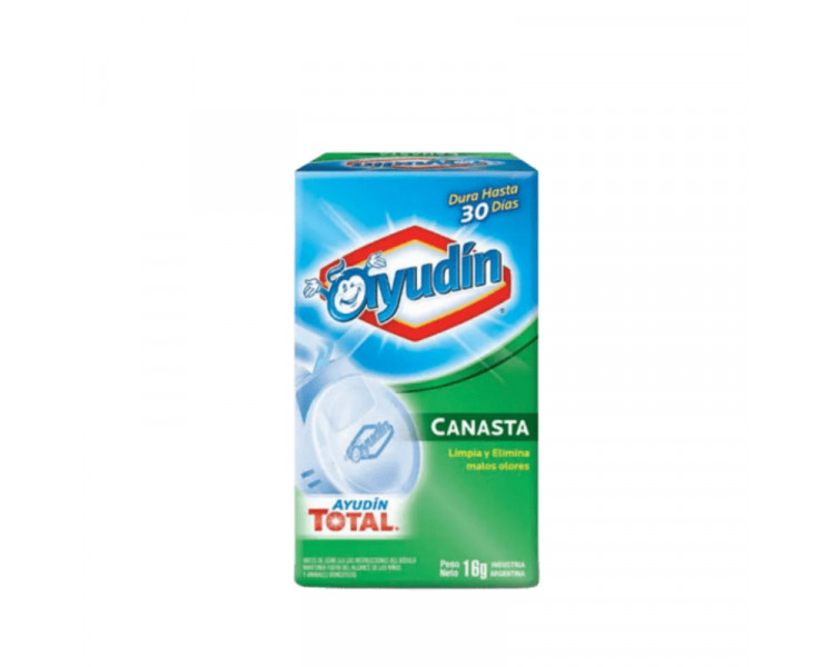 DESODORANTE INODORO CANASTA AYUDIN C/LAVANDINA X16GR THM (X1)