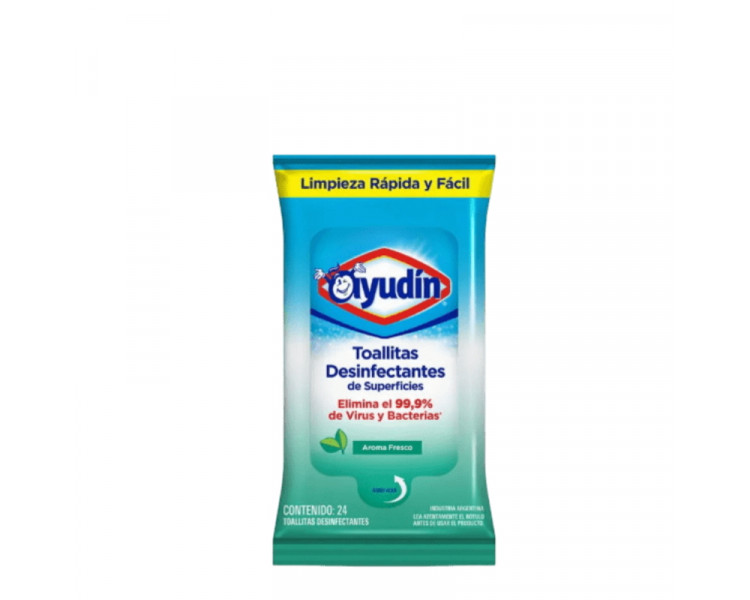 TOALLITA DESINF. AYUDIN FLOW PACK X24U.-AYU203