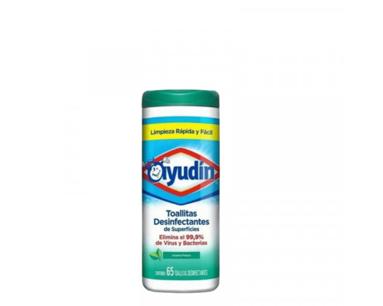 TOALLITA DESINF. AYUDIN TUBO X65U.