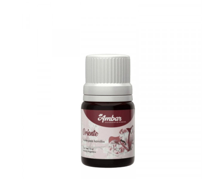 AROMATIZANTE ACEITE P/HORNILLO AMBAR ORIENTE 10ML. - 1167