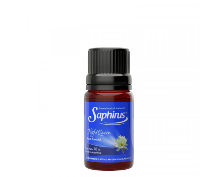 AROMATIZANTE ACEITE P/HORNILLO NIGHT QUEEN SAPHIRUS 10ML. - 477