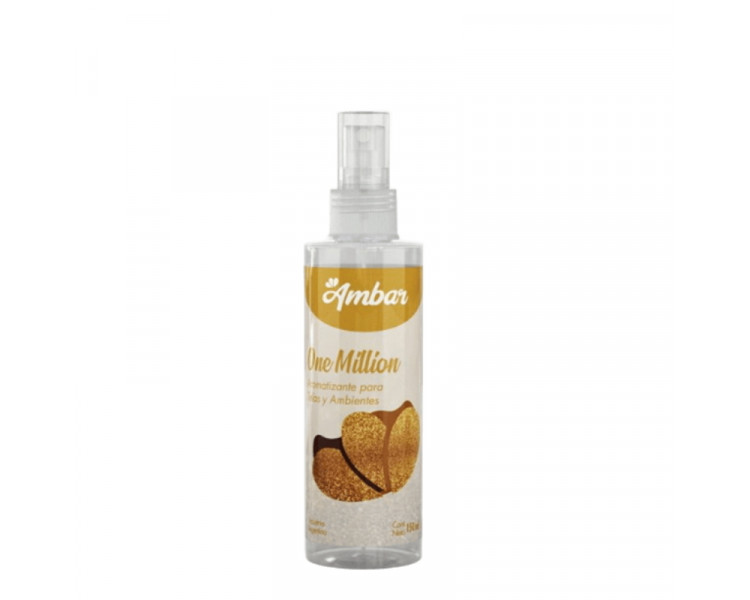 AROMATIZADOR TEXTIL ONE MILLON AMBAR X 150 ML. - 1214