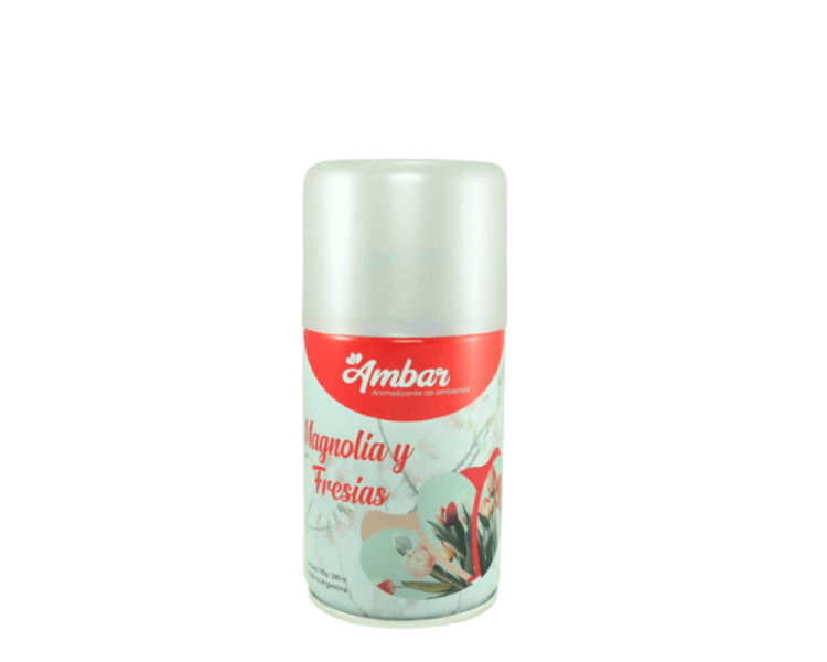 AROMATIZANTE AMBIENTES P/DISPENSER AMBAR MAGNO Y FRESIAS X280CC. 302