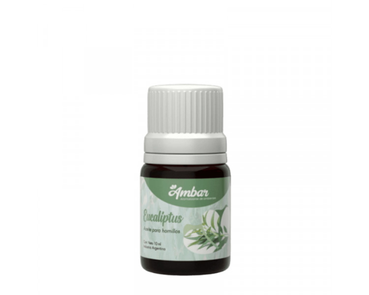 AROMATIZANTE ACEITE P/HORNILLO AMBAR EUCALIPTUS 10ML. - 1167