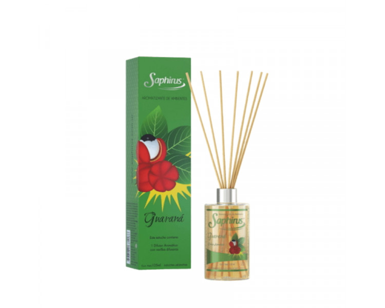 DIFUSORES AROMATICOS GUARANA SAPHIRUS X 125ML. - 376