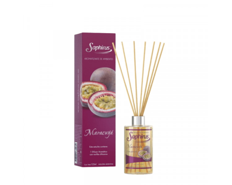 DIFUSORES AROMATICOS MARACUYA SAPHIRUS X 125ML. - 376