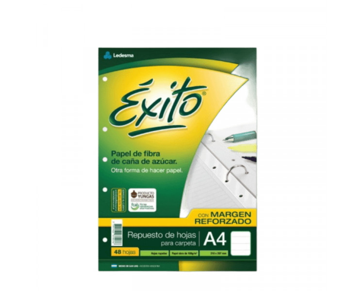 REPUESTO EXITO A4 HJS RAYADAS X48 - 007960-001