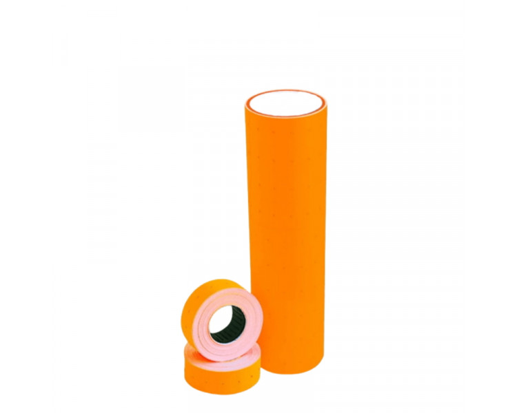 ROLLO ETIQUETA MOTEX LIGGO FLUO NARANJA ( x1 ) 008549-005