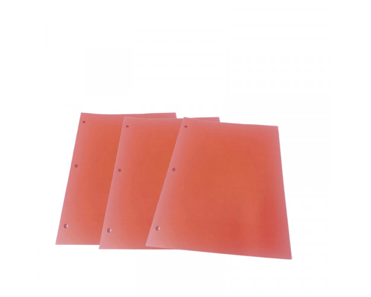 SEPARADOR P/MATERIAS N°3 ROJO X5. - 009393-001