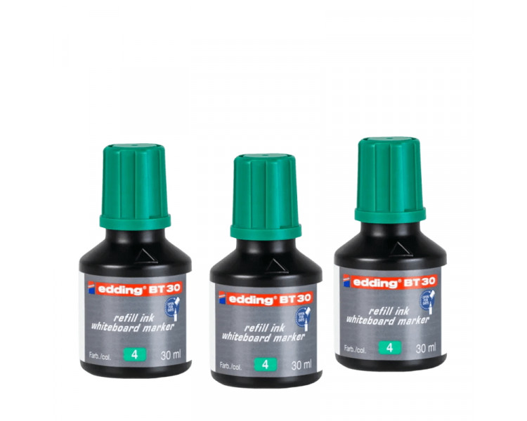 TINTA EDDING BT30 P/MARCADOR PIZARRA VERDE 30 ML - 013526-004