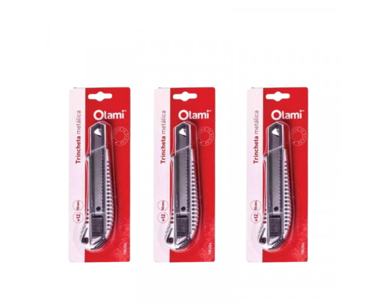 TRINCHETA OLAMI CUERPO METALICO 18MM TRI204 COD.010731
