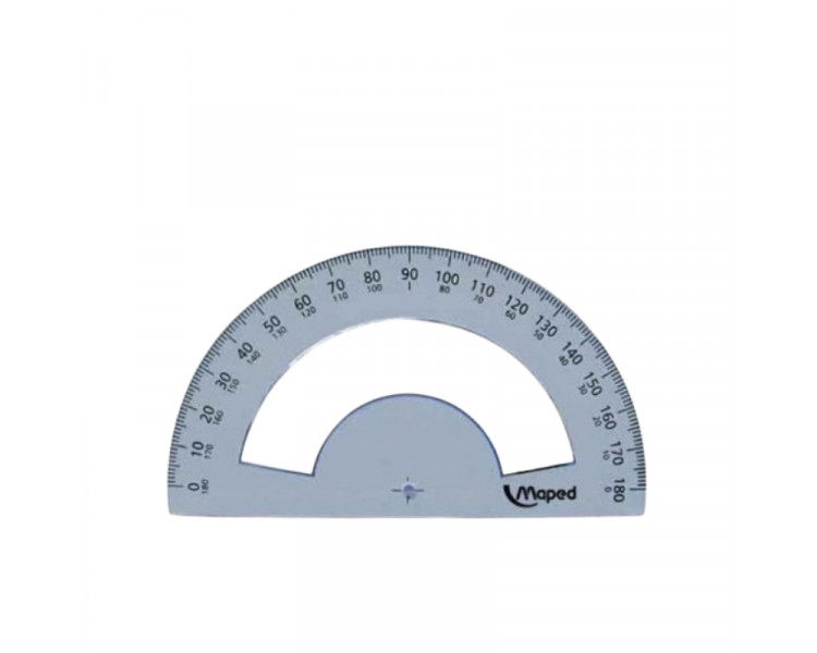 TRANSPORTADOR 180° ECO MAPED - COD 002922