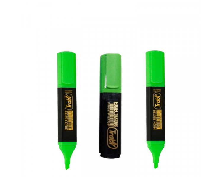 RESALTADOR TRABI HIGH TEXTER VERDE (X1 - 019593/004