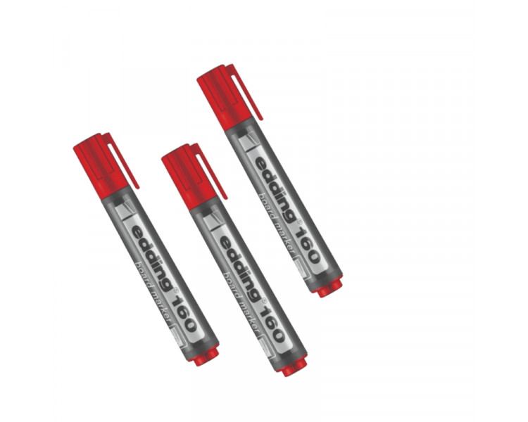 MARCADOR EDDING 160 PIZARRA BORRABLE ROJO (X1)-001758-002