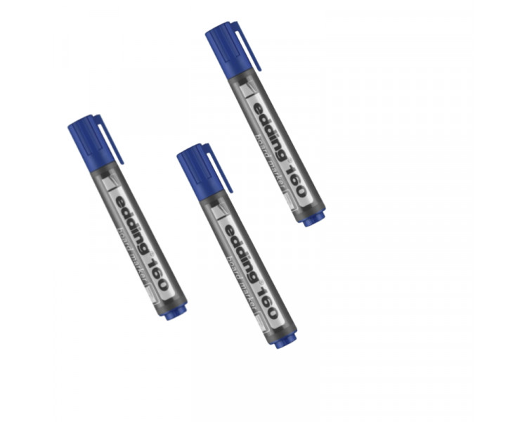 MARCADOR EDDING 160 PIZARRA BORRABLE AZUL (X1)-001758-003