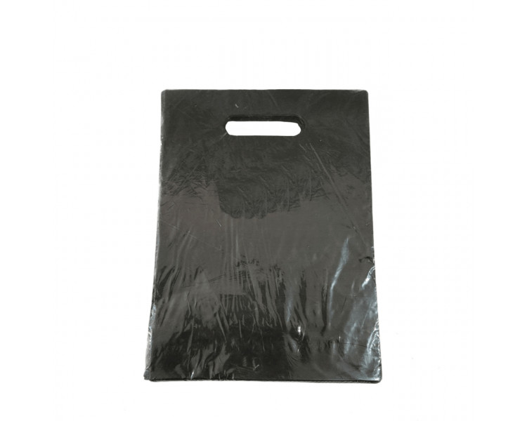 BOLSA TROQUEL AD ECO LISA 15X20 NEGRA (X50)