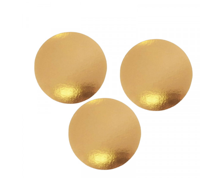BASE DISCOS ORO DIAM.18.7 CM ( XU.)