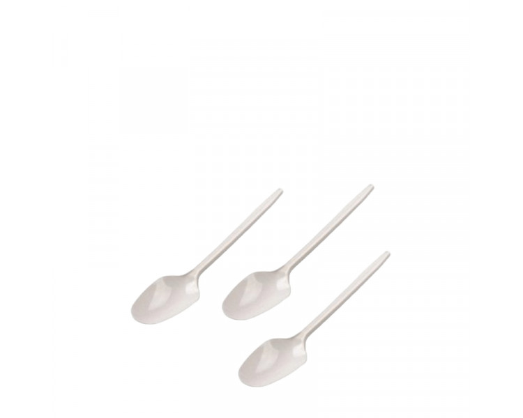 CUCHARA POSTRE BLANCA (X100) - ART.6003B