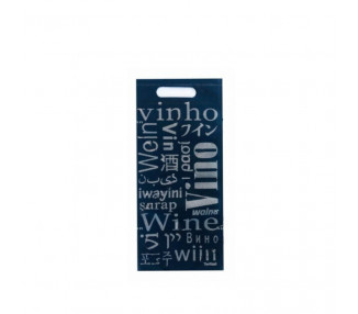 BOLSA TELA TR IMPRESA 17,5X40+5/70 GRS "VINOS" -9A-47