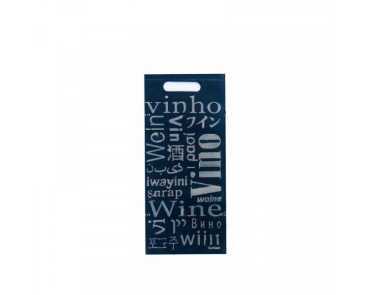BOLSA TELA TR IMPRESA 17,5X40+5/70 GRS "VINOS" -9A-47