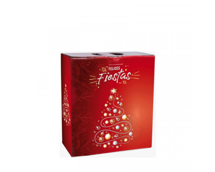 CAJA MALETIN 23X15X8,5 FELICES FIESTAS