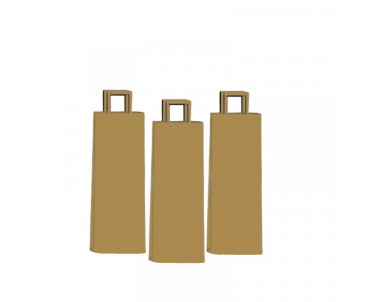 ACUARIO CLASSIC MADERA 14X08X40 (1 BOT) (X1)