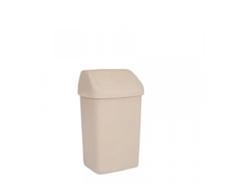 CESTO C/TAPA VAI VEN X 9 LTS. BEIGE s/tapa ( OFF)