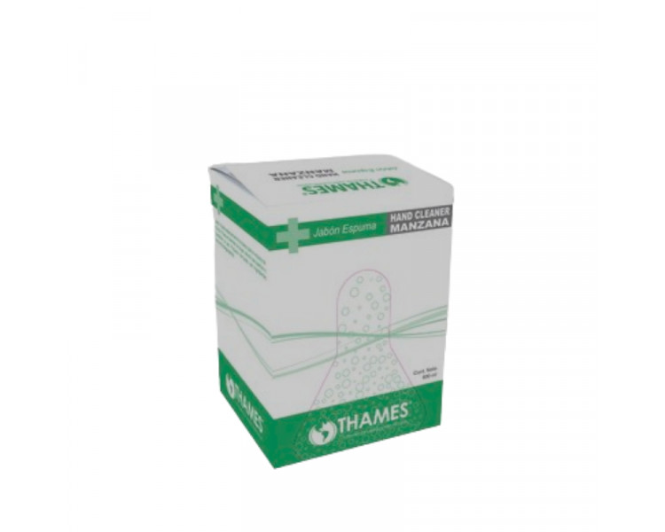 JABON LIQ.CLEANER BAG IN BOX ESPUMA MANZA X 800ML(THM)