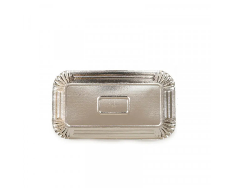 PLATO PLATEADO Nº3 - 1KG 28X23 (X1)