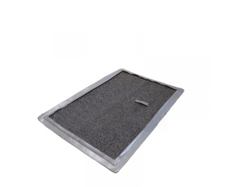 TAPETE BARRERA SANITARIA 45X35 C/BANDEJA PVC (THM)