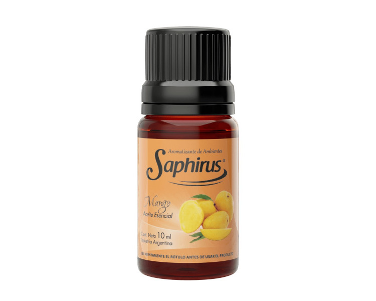 AROMATIZANTE ACEITE P/HORNILLO MANGO SAPHIRUS 10ML. - 477