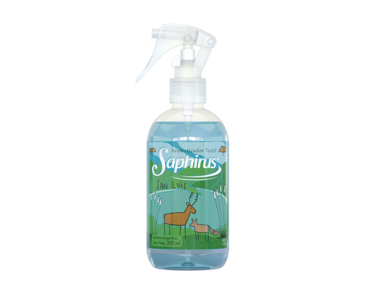 AROMATIZADOR TEXTIL HAWAI - SAN LUIS SAPHIRUS X 250ML. - 417