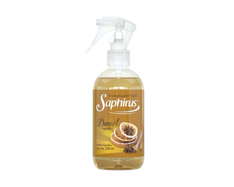 AROMATIZADOR TEXTIL DANIEL SAPHIRUS X 250ML. - 417