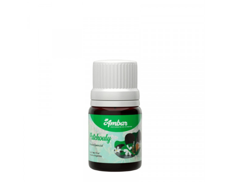 AROMATIZANTE ACEITE P/HORNILLO AMBAR PATCHOULY 10ML. - 1167