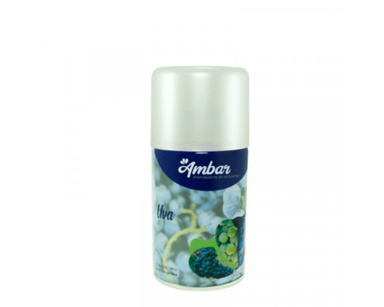 AROMATIZANTE AMBIENTES P/DISPENSER AMBAR UVA X280CC. - 302