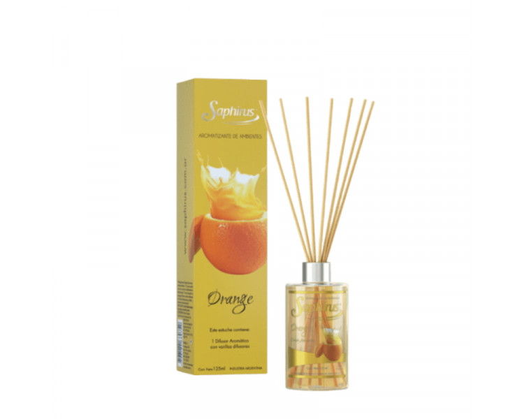 DIFUSORES AROMATICOS ORANGE SAPHIRUS X 125ML. - 376