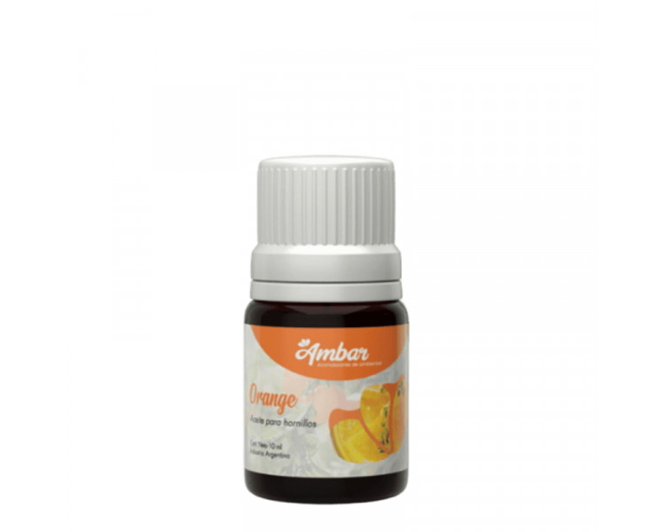 AROMATIZANTE ACEITE P/HORNILLO AMBAR ORANGE 10ML. - 1067
