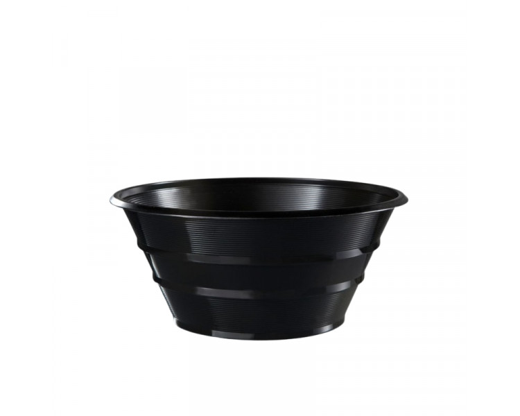 ENSALADERA NEGRA GENOA ALTA (X1) PLASTIVAS