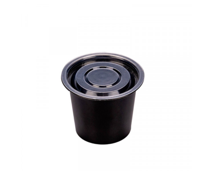 POTE DEGUSTACION X 45CC BLACK ALTO (X100) PLASTIVAS